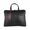 Сумка-портфель женский кожаный Eminsa 7138 4-1 черный 