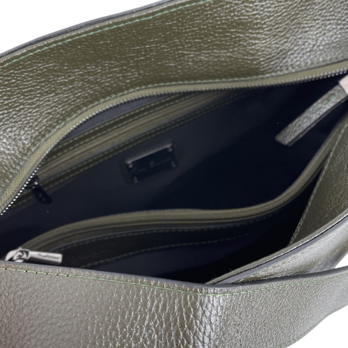 Сумка женская кожаная Tony Bellucci 0721-217 оливковая