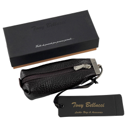 Ключниця шкіряна Tony Bellucci 113-886 темно-коричнева