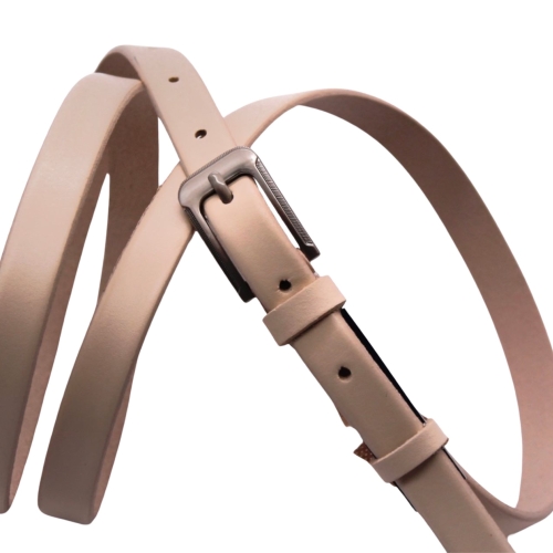 Ремень женский кожаный Кремень 05.15.00.78 110 см молочный