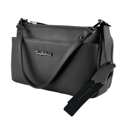 Сумка женская кожаная Tony Bellucci 0440-1032 серая