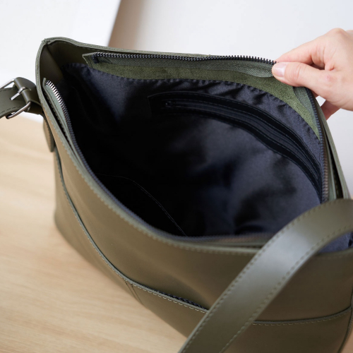 Сумка-шопер жіноча WeLassie 12708 Тейлор оливкова