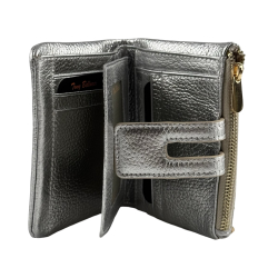 Гаманець жіночий шкіряний Tony Bellucci T898-1036 сріблястий