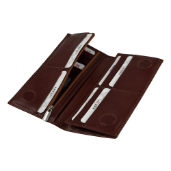 Портмоне чоловіче шкіряне Karya 0476-615 коричневе