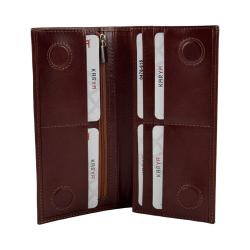 Портмоне чоловіче шкіряне Karya 0476-615 коричневе