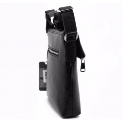 Сумка чоловіча шкіряна Philipp Plein 19000 чорна