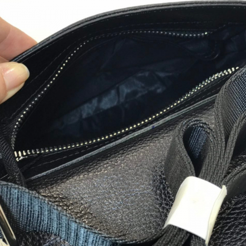 Сумка чоловіча шкіряна Philipp Plein 19000 чорна