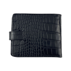 Гаманець чоловічий під крокодилячу шкіру​ 547-356 чорний