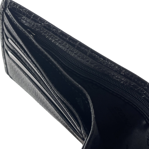 Кошелек мужской под крокодиловую кожу Bond 547-356 черный