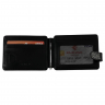 Кошелек-зажим для денег мужской кожаный Eminsa 1124 4-1/19-1 черный