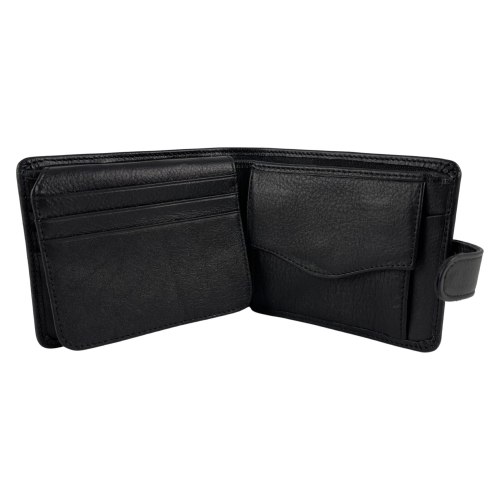 Гаманець чоловічий шкіряний Bond 516-1 чорний