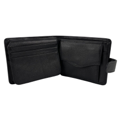 Гаманець чоловічий шкіряний Bond 516-1 чорний
