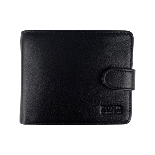 Гаманець чоловічий шкіряний Bond 516-1 чорний