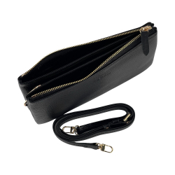 Клатч жіночий шкіряний Tony Bellucci 807-281 чорний