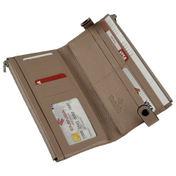 Гаманець жіночий шкіряний Eminsa 2117 37-31 світло-рожевий