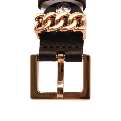 Ремень женский кожаный Кремень 05.30.00.215 коричневый 100 см