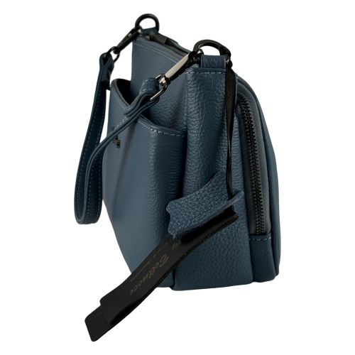 Сумка женская кожаная Tony Bellucci 0440-215 голубая