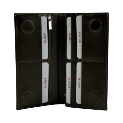 Портмоне чоловіче шкіряне Karya 0476-617 оливкове