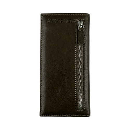 Портмоне мужское кожаное Karya 0476-617 оливковое