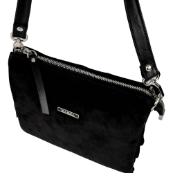 Сумка женская замшевая Karya 3012-6 черная