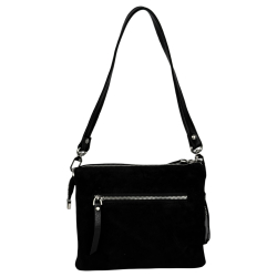 Сумка женская замшевая Karya 3012-6 черная