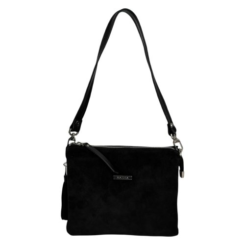 Сумка жіноча замшева Karya 3012-6 чорна