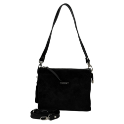 Сумка женская замшевая Karya 3012-6 черная