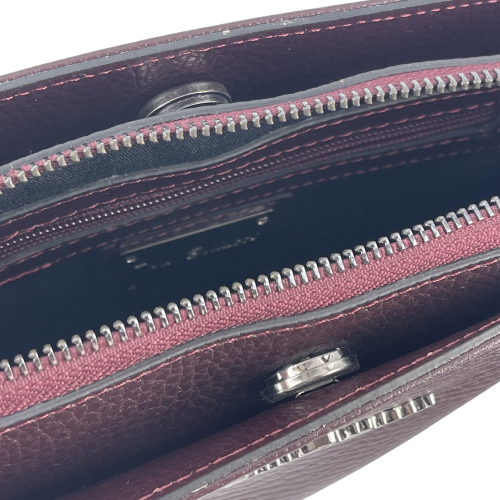 Сумка жіноча шкіряна Tony Bellucci 0347 бордова