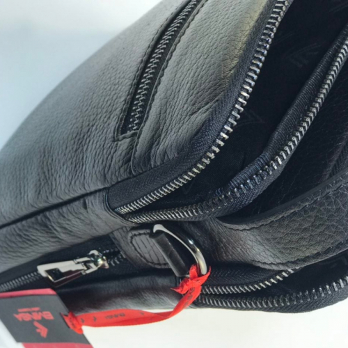 Сумка чоловіча шкіряна Eminsa 6136 37-1/4-1чорна