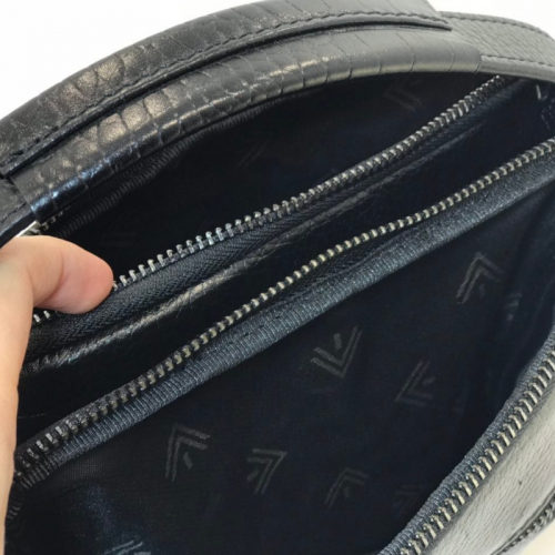 Сумка чоловіча шкіряна Eminsa 6136 37-1/4-1чорна