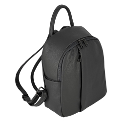 Рюкзак жіночий шкіряний Genuine Leather 05434 D27 сірий