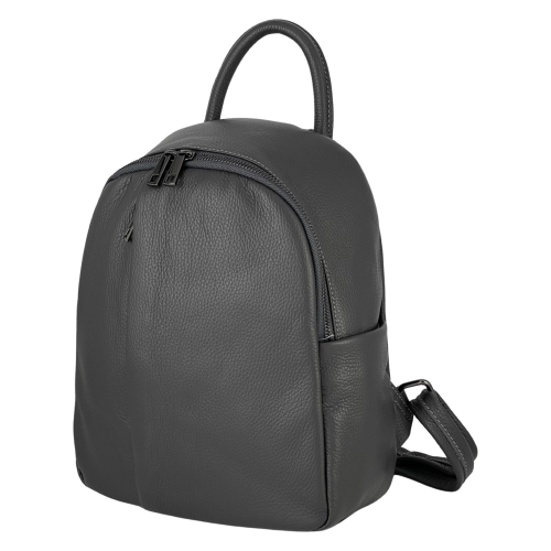 Рюкзак жіночий шкіряний Genuine Leather 05434 D27 сірий