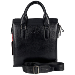 Сумка-портфель чоловічий шкіряний Eminsa 6191 37-1 чорний