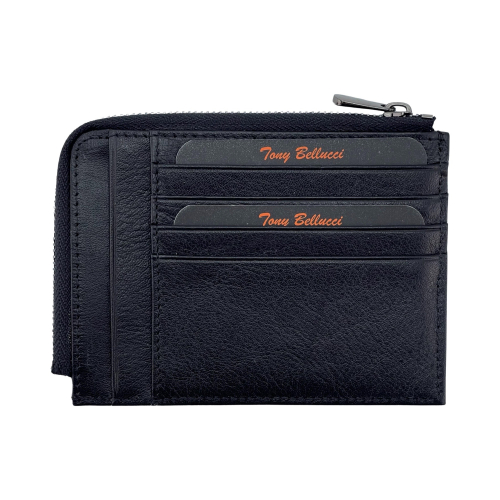 Гаманець картхолдер шкіряний Tony Bellucci T303-1 чорний