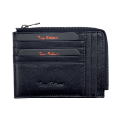 Гаманець картхолдер шкіряний Tony Bellucci T303-1 чорний