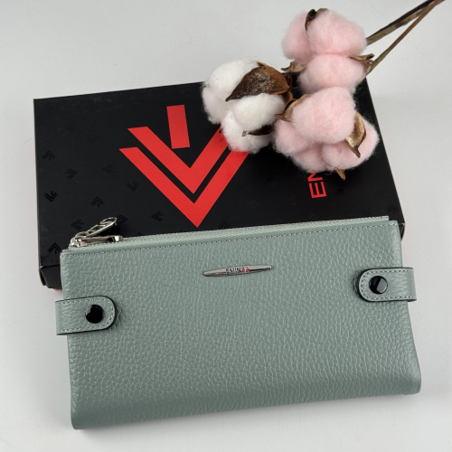 Кошелек женский кожаный Eminsa 2117 37-38 фисташковый