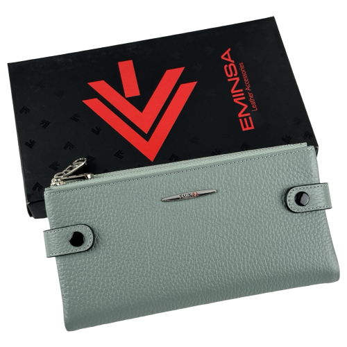 Кошелек женский кожаный Eminsa 2117 37-38 фисташковый