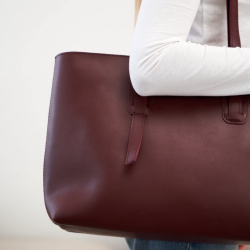 Сумка-шопер жіноча WeLassie 12507 Бамбі бордова