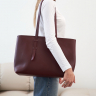 Сумка-шопер жіноча WeLassie 12507 Бамбі бордова