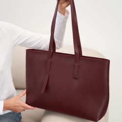 Сумка-шопер жіноча WeLassie 12507 Бамбі бордова