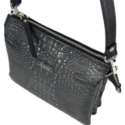 Сумка жіноча шкіряна Karya 3012-630 чорна