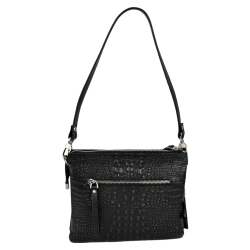 Сумка жіноча шкіряна Karya 3012-630 чорна