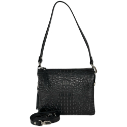 Сумка жіноча шкіряна Karya 3012-630 чорна