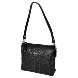 Сумка жіноча шкіряна Karya 3012-630 чорна