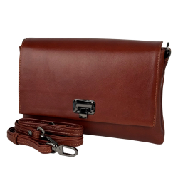 Сумка жіноча шкіряна Karya 5073-615 коричнева