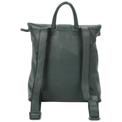 Рюкзак жіночий шкіряний Tony Bellucci 0379-1005 темно-зелений