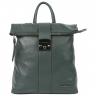 Рюкзак жіночий шкіряний Tony Bellucci 0379-1005 темно-зелений