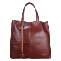 Сумка жіноча шкіряна Karya 2582-615 коричнева