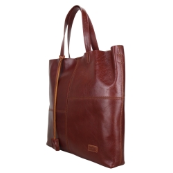 Сумка жіноча шкіряна Karya 2582-615 коричнева