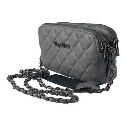 Сумка жіноча шкіряна Tony Bellucci 0427-2003 сіра